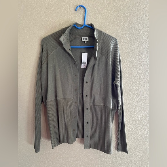 NWT BKE Ribbed Cardigan - Picture 1 of 5